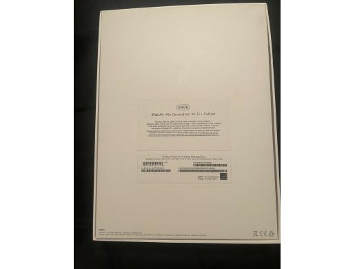  Apple iPad Air 4th Gen. 64GB, Wi-Fi + 4G (Unlocked), 10.9 in - Space Gray, Ribeira Brava -  Cape Verde