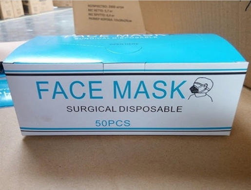 3 Ply Earloop Mouth Cover Face Mask Medical Surgical Dental Disposable , Mombasa -  Kenya