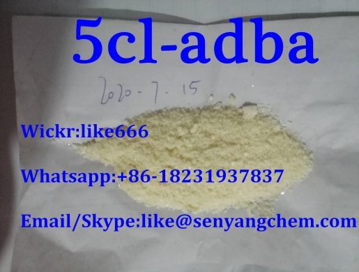 5cladba 5cl-adba yellow strong powder Email: like@senyangchem.com WhatsApp: +8618231937837, Port Elizabeth -  South Africa