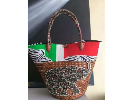 African kiondoo bag aka basket, Nairobi -  Kenya