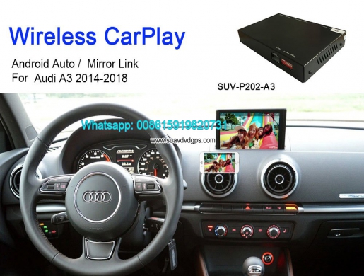Audi A3 Wireless Apple CarPlay Box Original Screen Update, Dar es Salaam - Tanzania