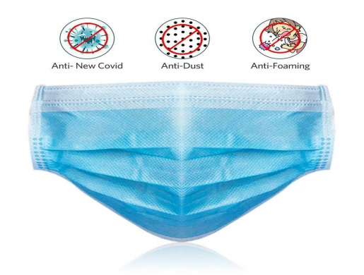 Disposable Face Mask – 3 Ply Medical Masks with Comfortable Earloop, Mombasa -  Kenya