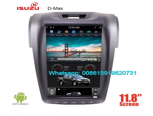 Isuzu D-max vertical Android car player, Lagos -  Nigeria