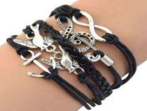 Leather Charm Bracelet , Nairobi -  Kenya