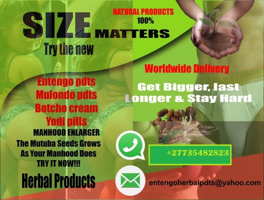 NEW AND IMPROVED ENTENGO HERBAL PDTS CALL/WHATSAPP +27735482823 BOTSWANA, Lerala -  Botswana