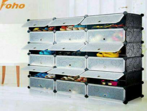 Portable Plastic Shoe Rack , Nairobi -  Kenya