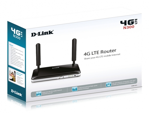 Router Modem DLINK 4Go/ 2 antennes, Yaoundé -  Cameroun