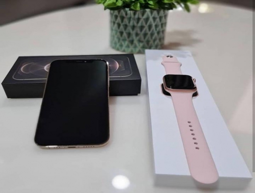 Sealed Brand new  iPhone 12 pro max + Extra Apple  Watch Series 5 40mm (BE AMONG THE FIRST USERS IN THE WORLD) Installment plans is  available., Al-Aschir min Ramadan -  Egypt