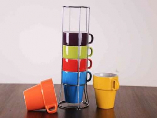 Set of 6Pcs Colorful Ceramic Mugs - Odds & Ends , Nairobi -  Kenya