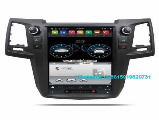 TOYOTA Hilux Fortuner vertical Tesla Android radio GPS navigation, Nairobi -  Kenya