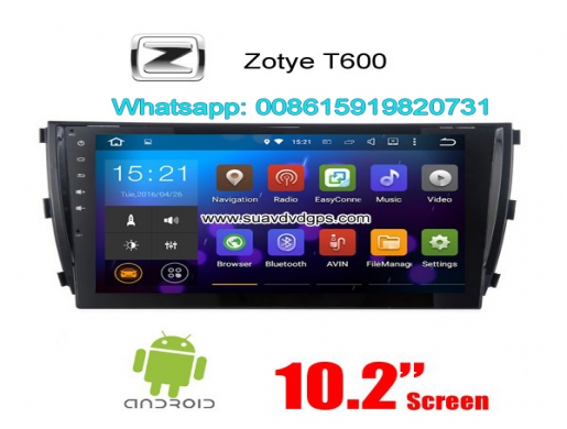 Zotye T600 Car audio radio update android GPS navigation camera, Nairobi -  Kenya