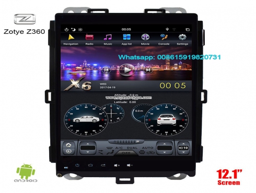 Zotye Z360 vertical Tesla Android radio GPS navigation 12.1inch, Nairobi -  Kenya