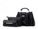 3 Piece Leather Handbags 