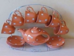 6 Set Tea Cups and Tea Mug