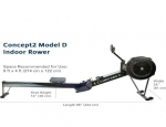 Brand new concept 2 rowing machine model D with PM5