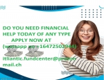 Do you need financial to settle your situation and start a good life 