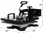 Hihone 5 in 1 Heat Press Machine