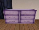 Purple Drawer Chest