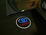 Wireless toyota car door light HOLOGRAM